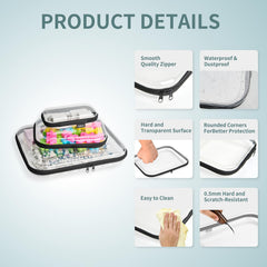 Rangement douche/bain YQBRAO robuste pour petites fournitures et accessoires.