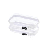 Etui rigide transparent YQBRAO pour rangement rapide et clair