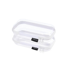Etui rigide transparent YQBRAO pour rangement rapide et clair