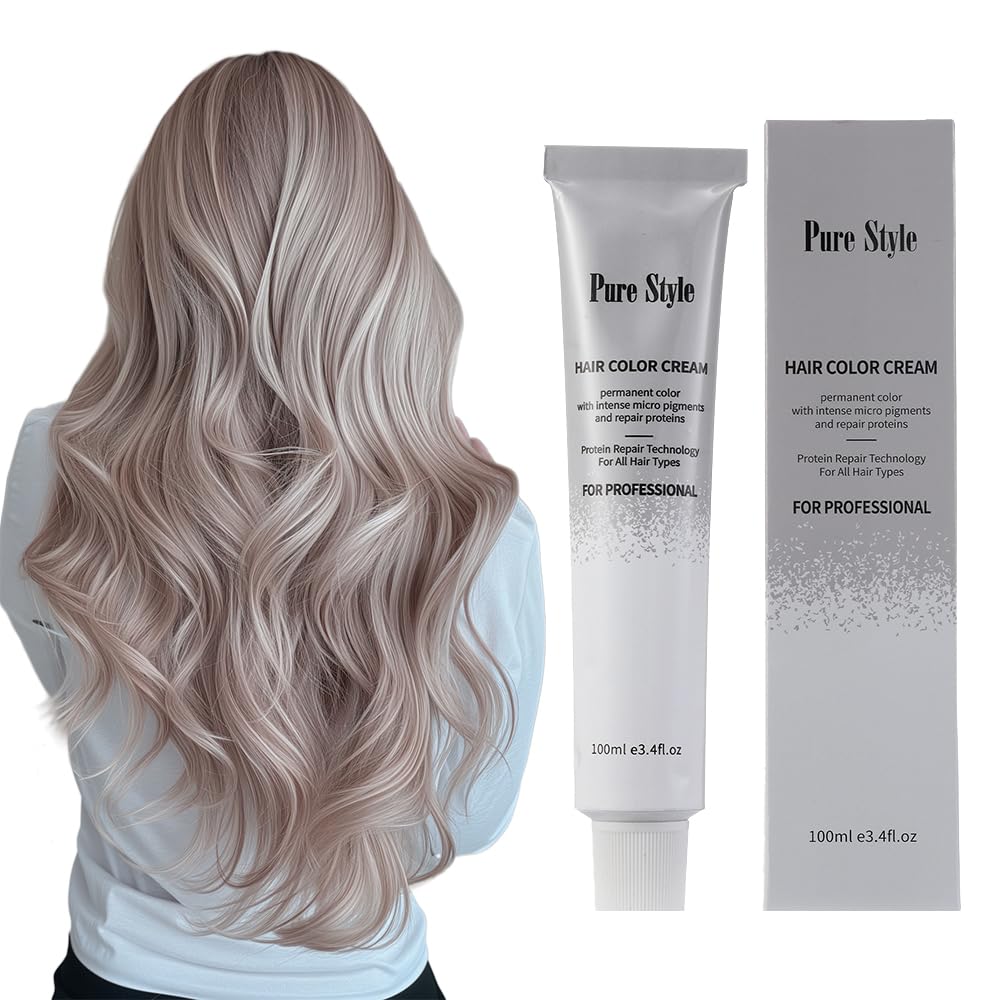 ysnstyle PureStyle bouteille colorant ash blond foncé, teinte durable