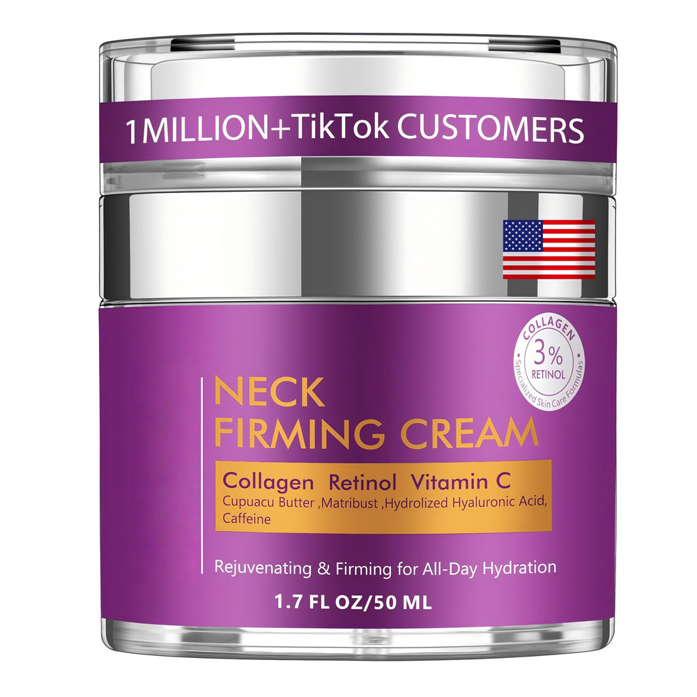 YTDB Crème raffermissante pour le cou et le décolleté, emballage élégant.