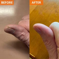 Texture non grasse de Yu-Be Crème, absorption rapide et sensation légère.
