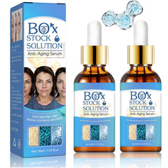 Sérum Yuanyuuo 2Box visage en flacon, hydratation durable.