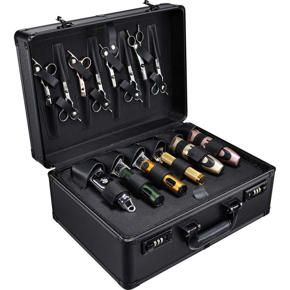 Etui Yueieoun Barber poches clippeurs et outils pour un rangement rapide