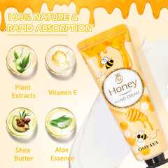 Crèmes mains enrichies au karité et aloe, hydratation durable avec YUEONEWIN.