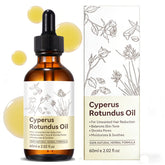 YUEPLATTNMAY Huile Cyperus Rotundus – bouteille, soin naturel pour la peau et réduction progressive des poils
