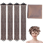 YUJHON Boucles nocturnes velours - rouleaux pour ondulations sans chaleur