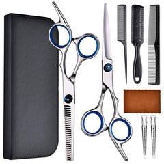 YUQGAOP ciseaux coiffure professionnels, ensemble complet pour coupes nettes à domicile.
