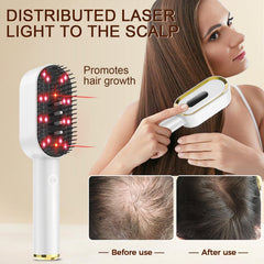 Brosse laser Yuxian utilisée pour soin capillaire rapide et pratique