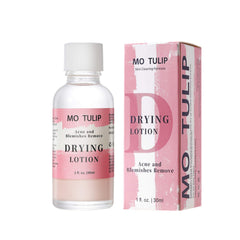 MO TULIP de YUZAMOOR, flacon rose prêt pour le soin ciblé des imperfections.