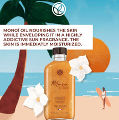Yves Rocher Monoï de Tahiti - senteur tiare exotique rappelant l’été Tahiti.