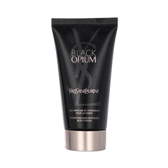 Flacon YSL Black Opium : fluide hydratant scintillant pour le corps, hydratation légère et éclat subtil.