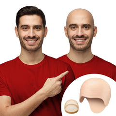 Finition lisse et discrète avec la calotte chauve Zadin.
