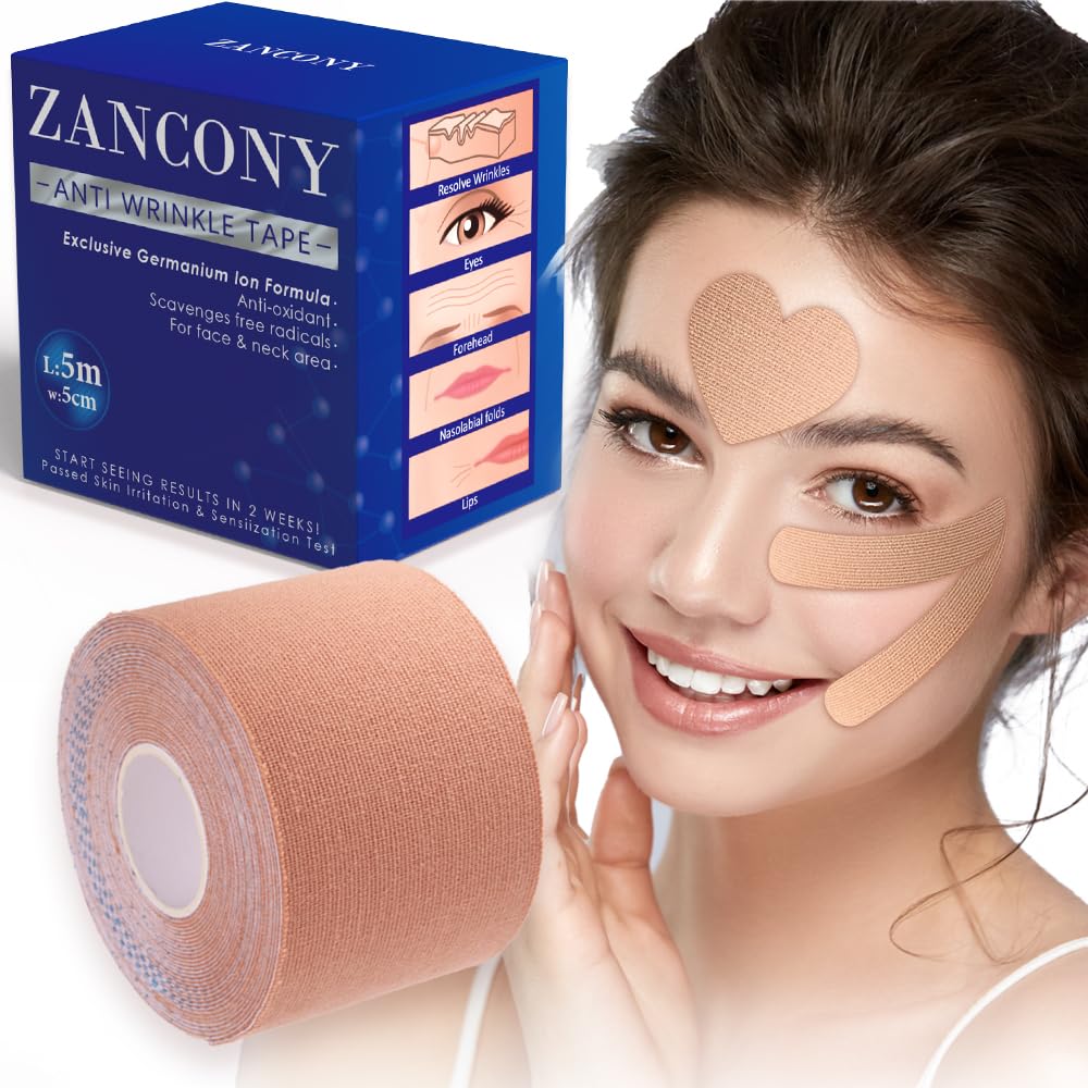 Patch frontal Zancony, patch anti-rides transparent pour lisser le front.