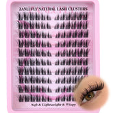 zanlufly cils-en-grappes style oreilles-renard: regard plus marqué et naturel