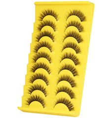 Cils faits main Doux et confortables à porter.