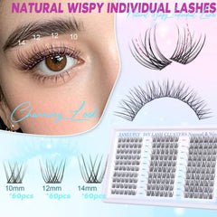 Le kit DIY Zanlufly à 180 extensions permet des styles personnalisés.