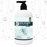Bouteille Zatural Neem Shampoing pour un nettoyage doux cuir chevelu et cheveux.