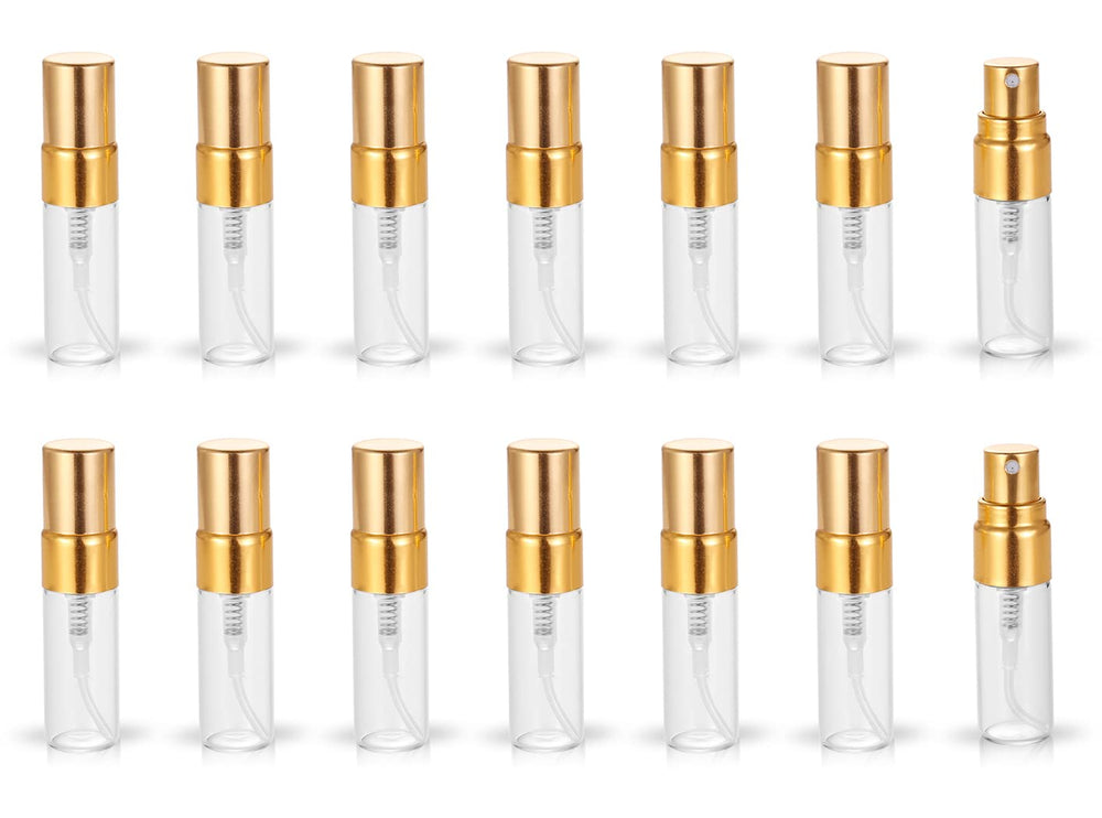 ZbFwmx: ensemble de bouteilles en verre 3 ml pour échantillons et voyages.