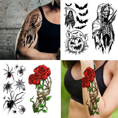 Zeecdatoo demi-bras grands tatouages pour un look spectaculaire.