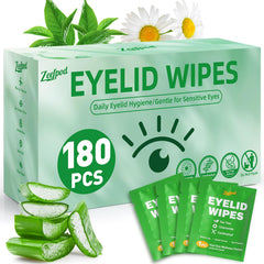 Lingettes Zeefpod Yeux - emballage individuel pratique pour voyage et hydratation.