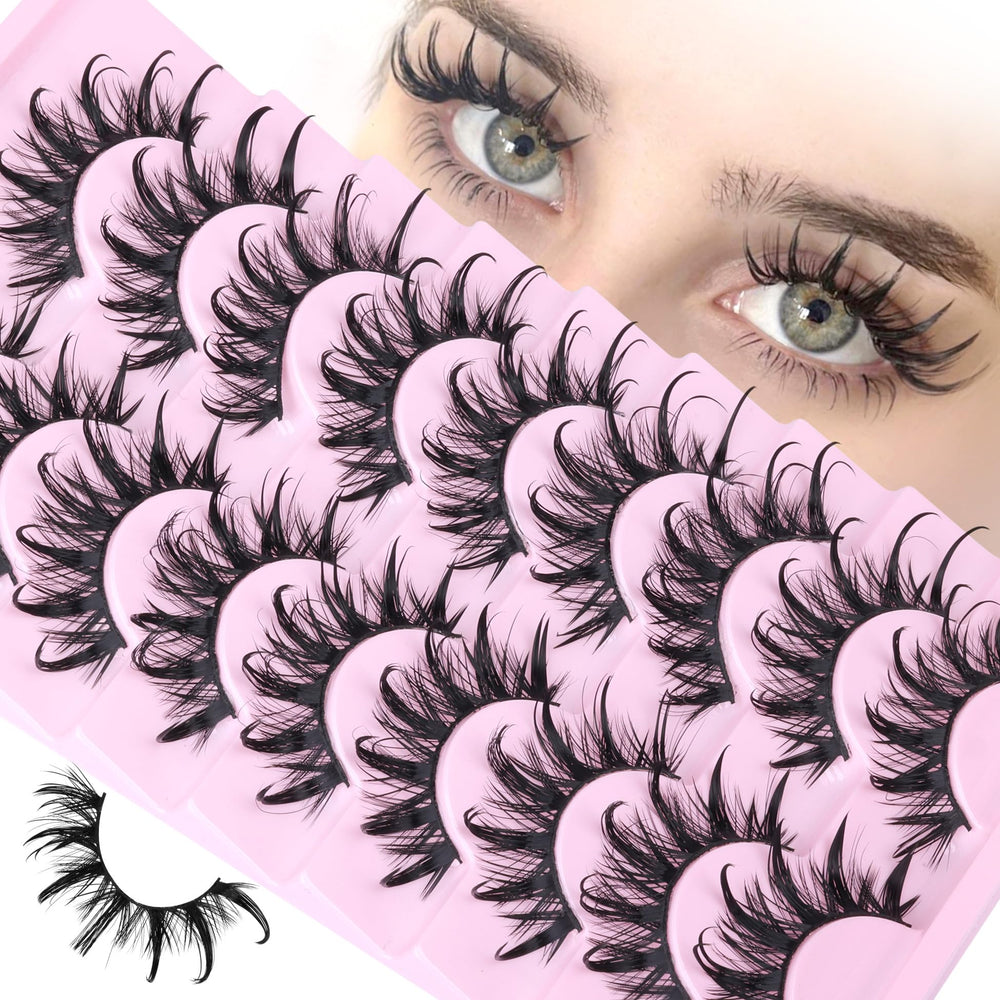 Cils Zegaine manga D-Curly œil-de-chat dramatique pour regard perçant et stylé