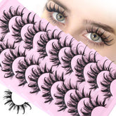 Cils Zegaine manga D-Curly œil-de-chat dramatique pour regard perçant et stylé