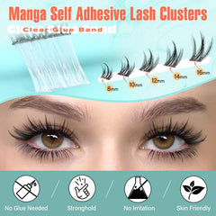 Cils manga Zegaine, effet regard poupée pour un look instantané.