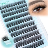 Cils en grappes D-curly Zegaine, effet naturel.