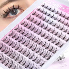 Zegaine Manga clusters auto-adhésifs pour un look naturel sans colle