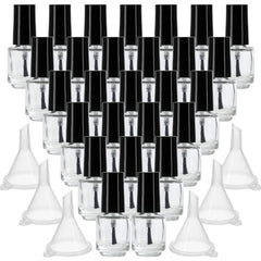 ZENFUN flacon vernis 5 ml avec pinceau et capuchon, pratique en déplacement