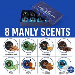 ZenseMe bombes de bain cèdre – senteur masculine et peau douce