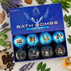 ZenseMe bombes de bain santal – détente et parfum intense pour lui