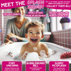 ZenseMe couleurs vives sans taches pour bain propre et joyeux.