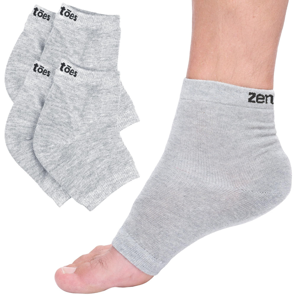 ZenToes chaussettes hydratantes talons pour une peau plus douce au réveil.