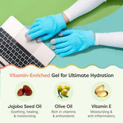 ZenToes gants hydratants huile d'olive - nourrissent et adoucissent.