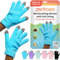 ZenToes Gants hydratants mains sèches - vue générale, confort immédiat.