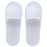 Chaussons Zentriqlla jetables à orteil ouvert, confort léger et respirant.