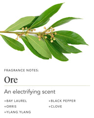 Zents Ore – parfum sensuel d’orris et d’ylang-ylang pour ambiance nocturne.
