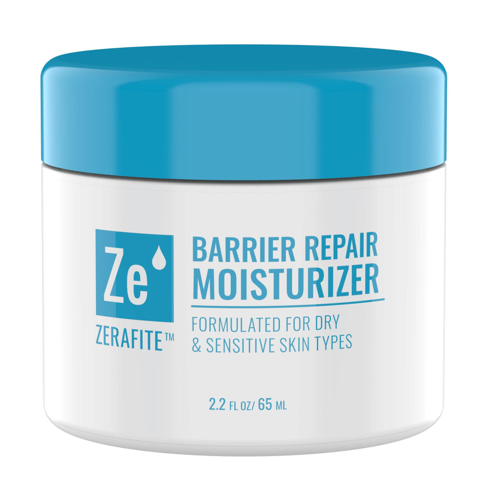 ZERAFITE Soin barrière, bouteille 65 ml, hydratation douce et durable.