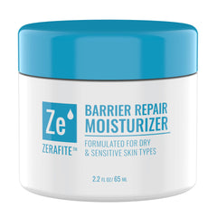 ZERAFITE Soin barrière, bouteille 65 ml, hydratation douce et durable.