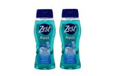 Zest Aqua Gel Douche : bouteille claire pour une expérience de lavage rafraîchissante.
