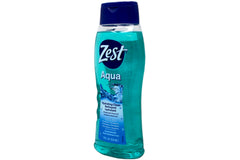 Zest Aqua : mousse douche crémeuse qui enveloppe la peau et hydrate en profondeur.
