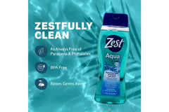 Zest Aqua : parfum rafraîchissant qui laisse une sensation de propreté durable.