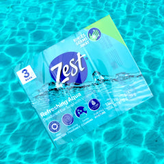 Zest trio barres Aqua rafraîchissantes, hydratation légère et parfum subtil.