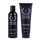 ZEUS ensemble soin barbe, vue générale du coffret pour hydrater et adoucir les poils.