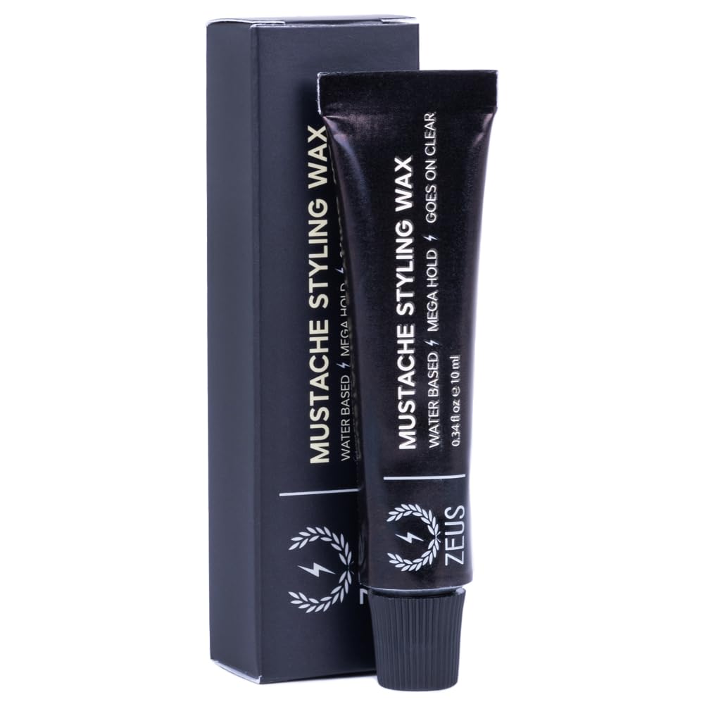 ZEUS Cire moustache – Bouteille compacte pour une tenue durable