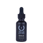 ZEUS huile naturelle barbe – bouteille de 30 ml, hydratation et douceur.