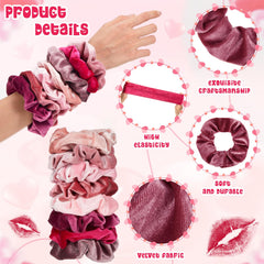 Chouchous velours rose doux Zeyune, confort longue durée.