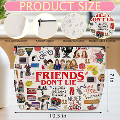 Trousse ZHAMEN, fermeture en forme de cœur, pratique comme trousse de toilette.